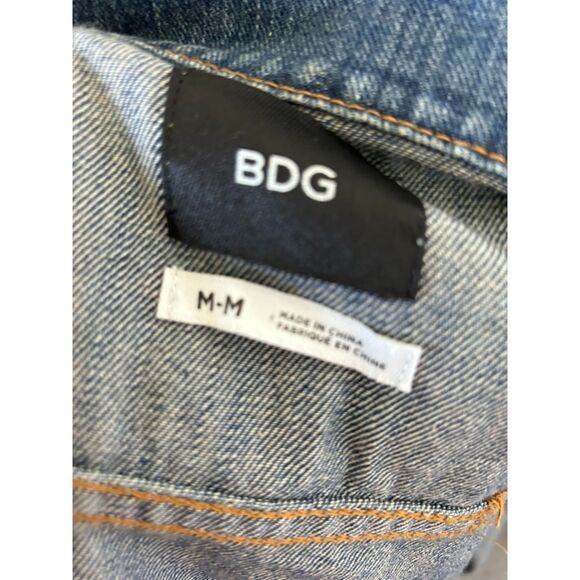 BDG Denim and Camo Jacket Women's Size M - Picture 2 of 6